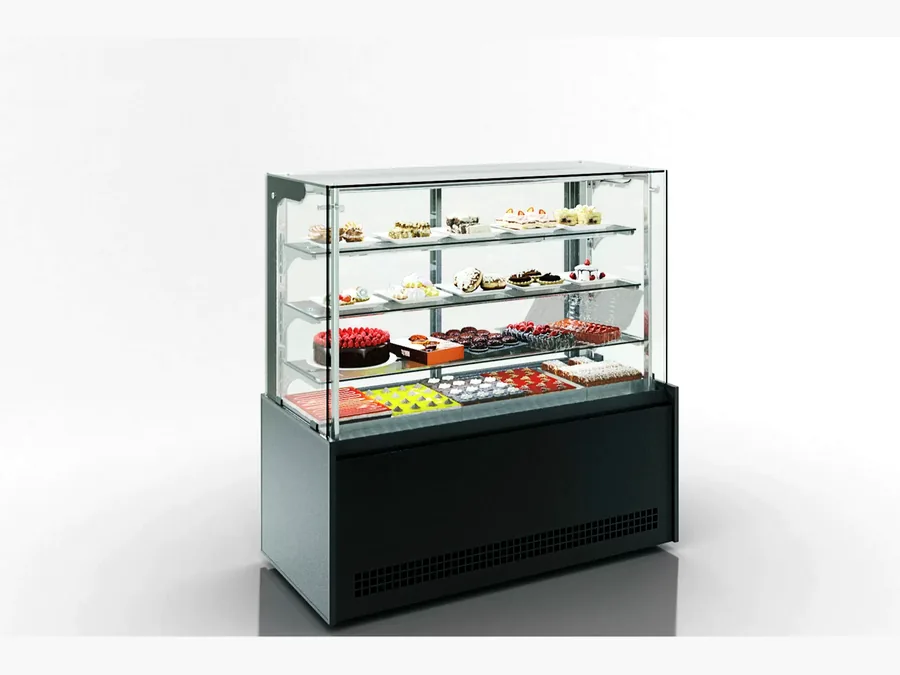 Vitrine à chocolats à trois étagères Lorient